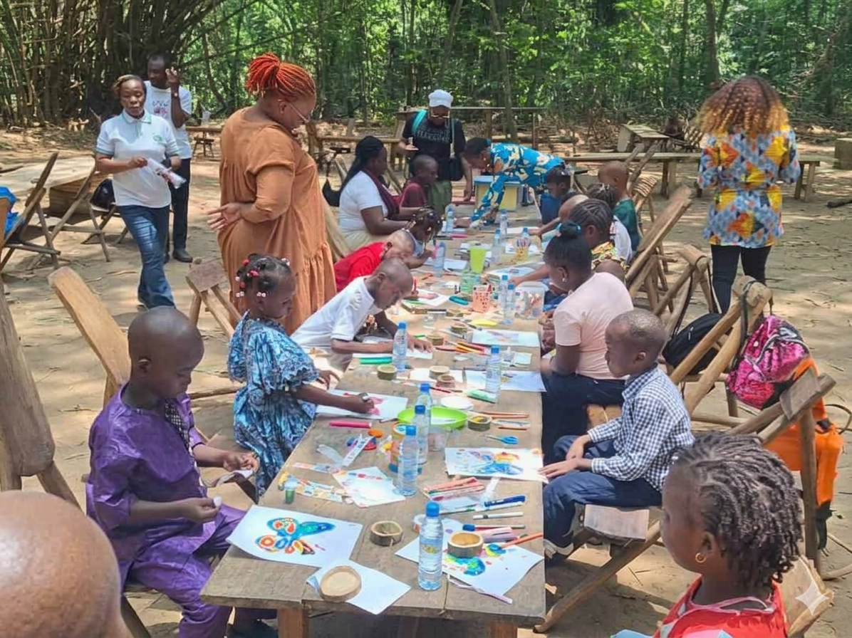 SORTIE RECREATIVE DES ENFANTS MALADES DU REIN DU SERVICE NEPHRO-PEDIATRIQUE DU CHU DE YOPOUGON